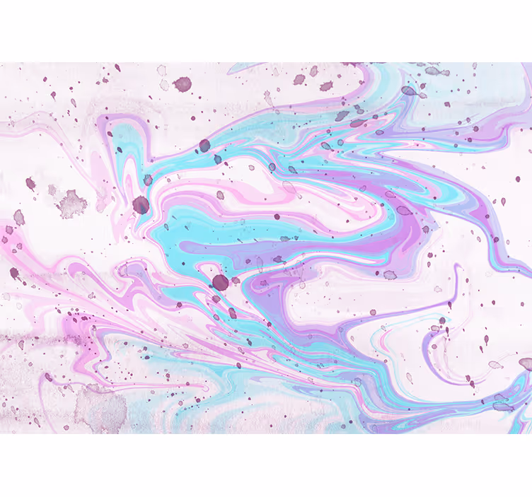 Pastel pink and purple marble effect childrens blind - TenStickers
