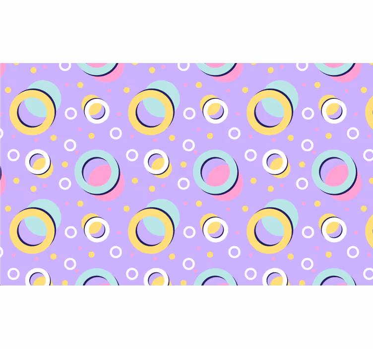 Childrens blind in colorful circles - TenStickers