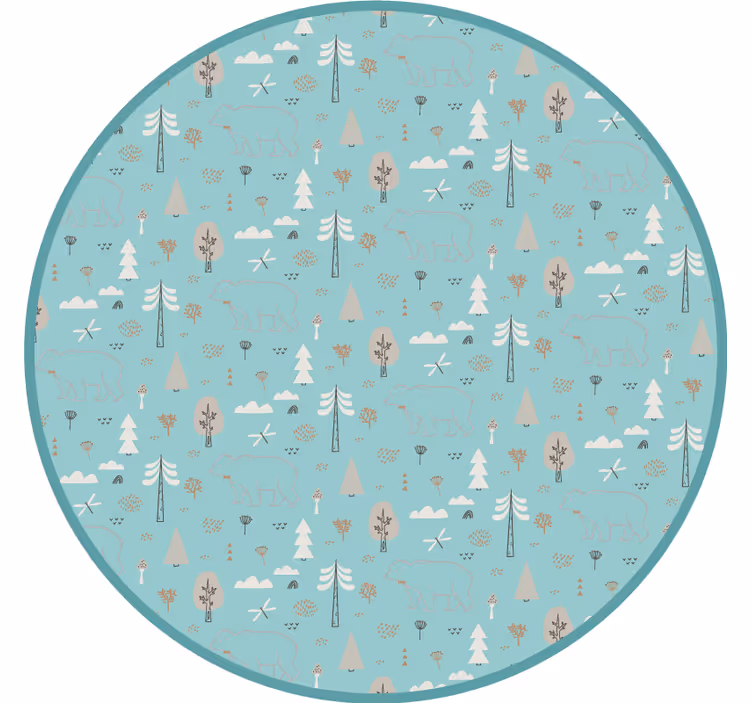 Childrens blind geometric kids nordic style - TenStickers