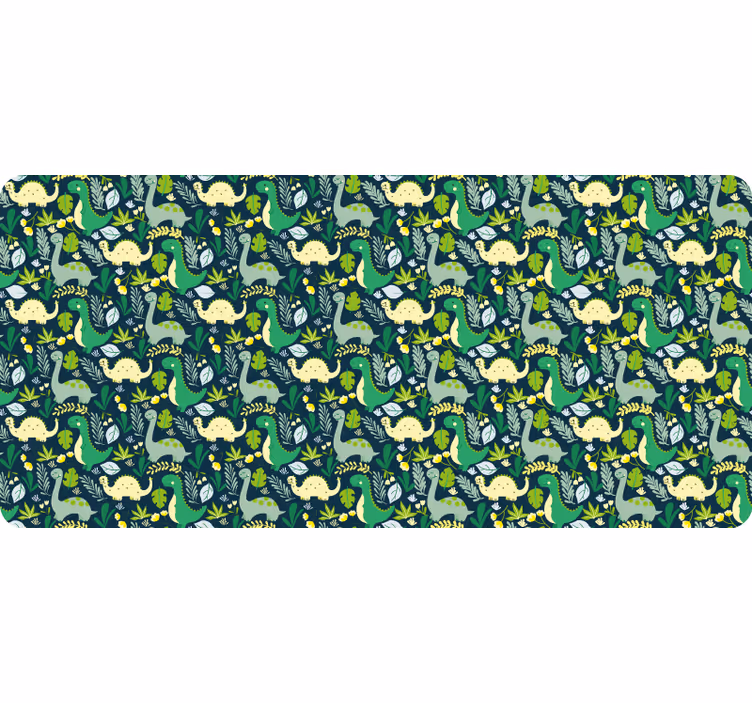 Childrens blind with hand drawn dinosaurs design - TenStickers