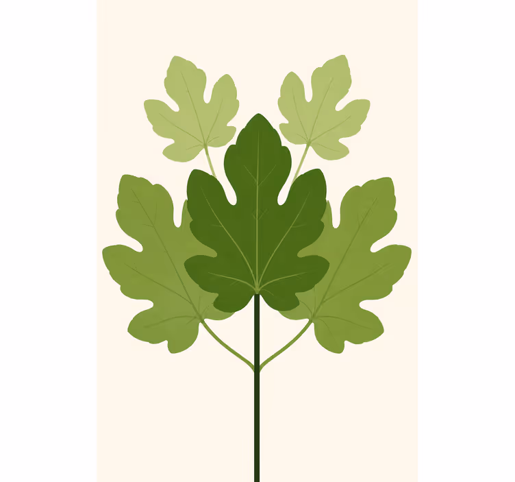Figuera more flowers and plant blind - TenStickers