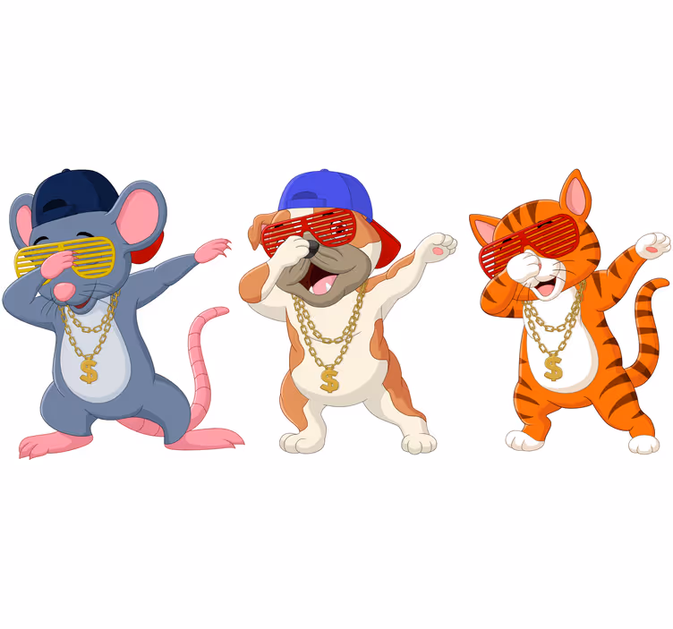 Childrens blind with animal sounds for kids - TenStickers