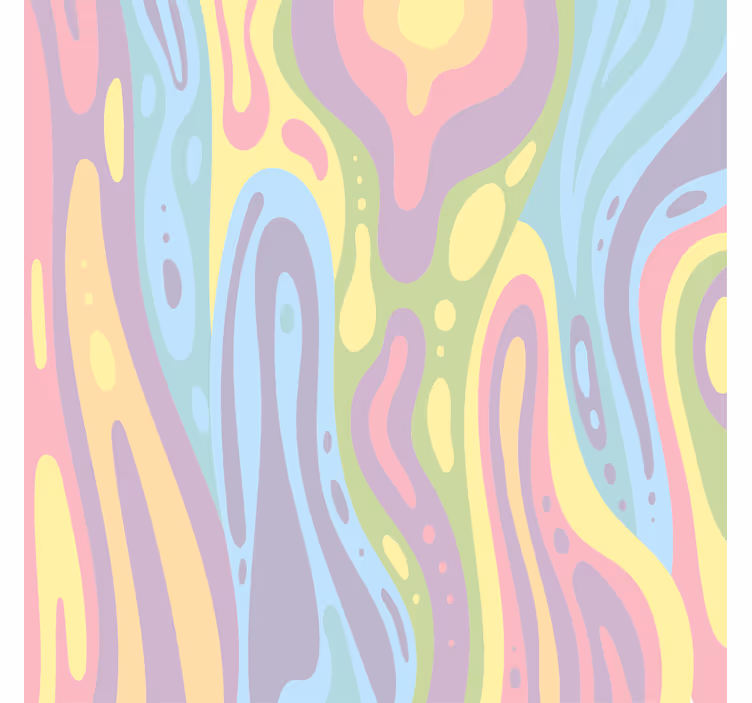 Childrens blind with colourful lava lamp effect - TenStickers