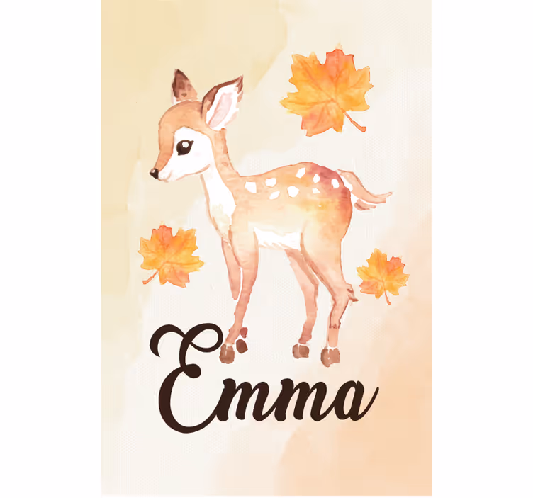 Children's blind roe deer - TenStickers