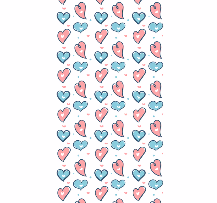 Childrens blind heart pattern - TenStickers