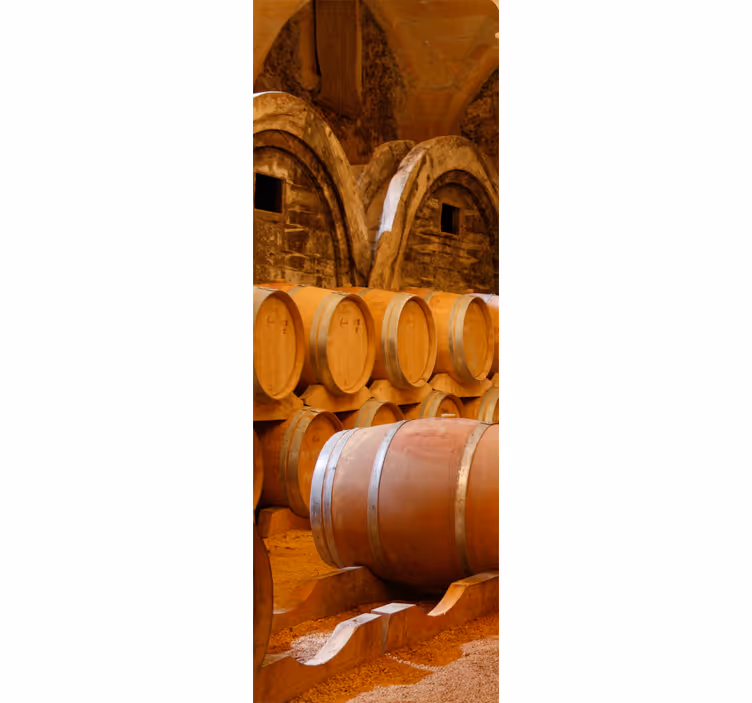 Kitchen blind decorative wine cellar - TenStickers