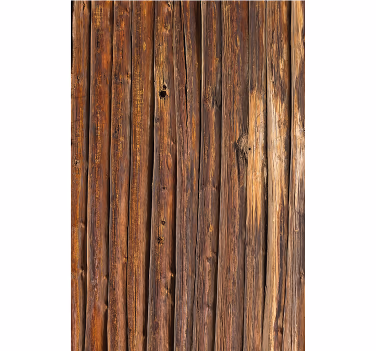 Kitchen blind old brown wooden crate - TenStickers