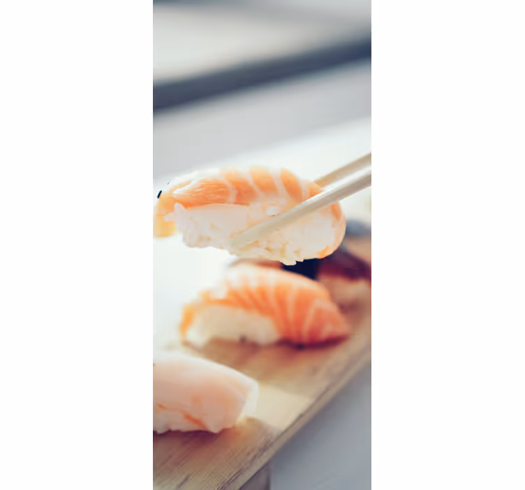 Kitchen blind for sushi kitchen - TenStickers