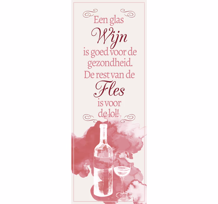 Kitchen blind in wine color - TenStickers