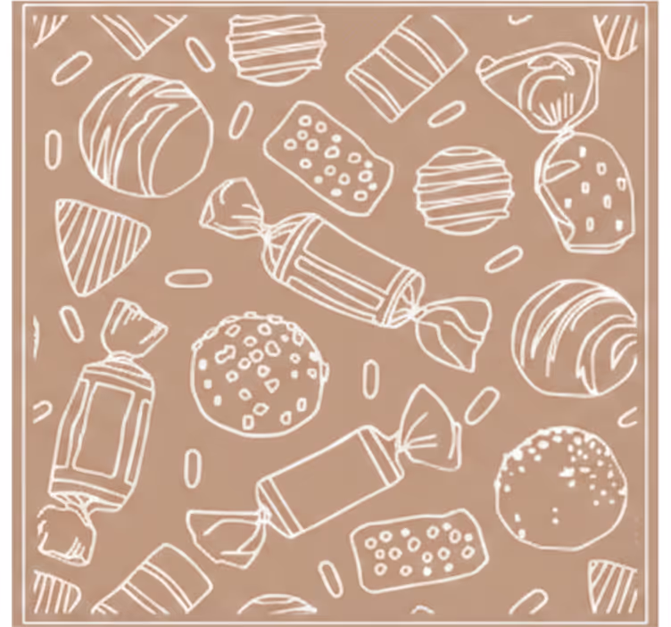 Kitchen blind candy tile design - TenStickers