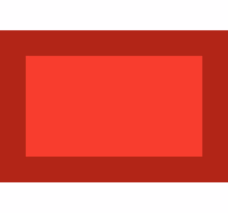 Red blind dark red edges with lighter center placemat - TenStickers