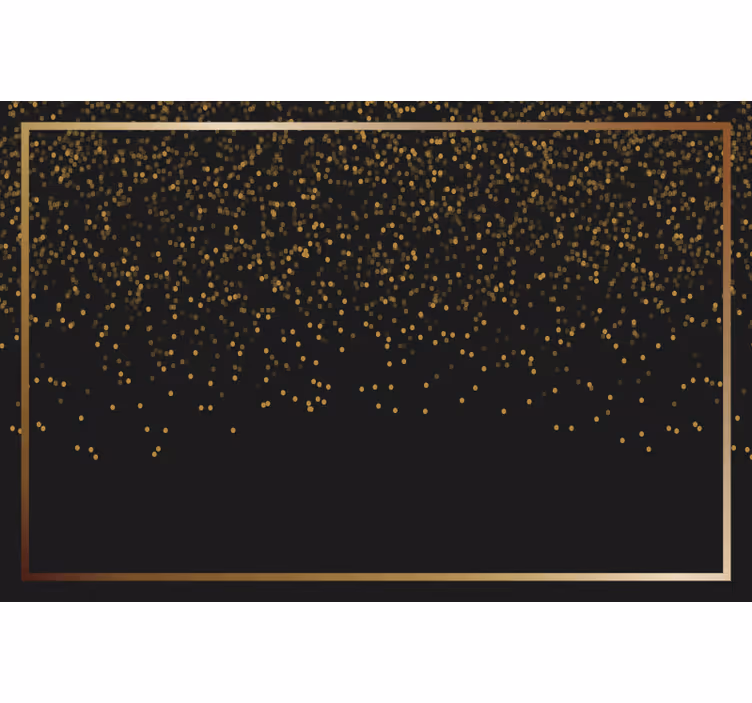 Elegant two-tone black blind - TenStickers