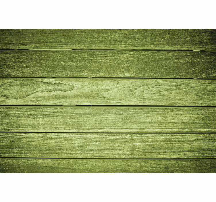 Green blind green wooden texture placemat - TenStickers