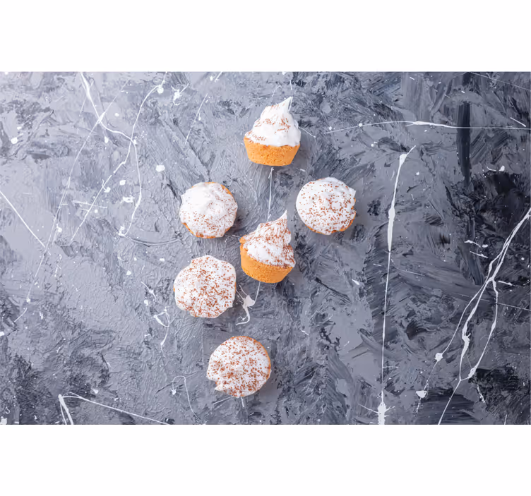 Grey blind creamy cupcakes - TenStickers