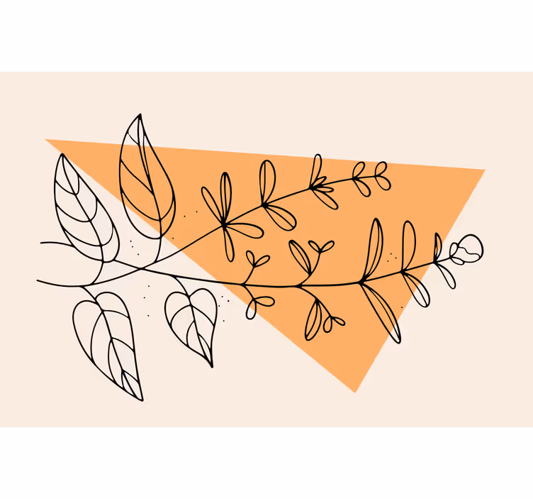Beige blind for a french garden setting - TenStickers
