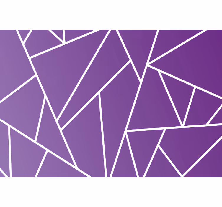 Purple blind with elegant square pattern - TenStickers