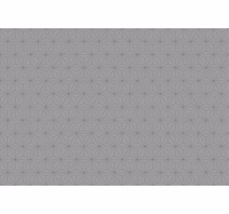 Outdoor blind in grey concrete triangles - TenStickers