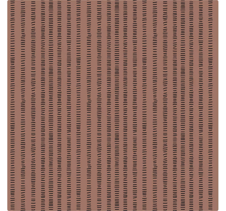 Outdoor blind with dashed line pattern - TenStickers