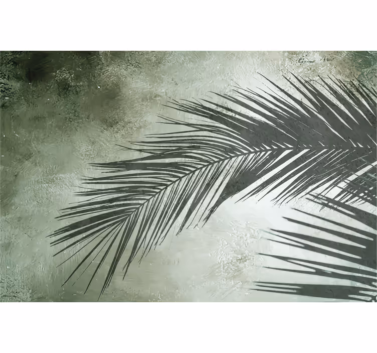 Outdoor blind with slender leaf design - TenStickers