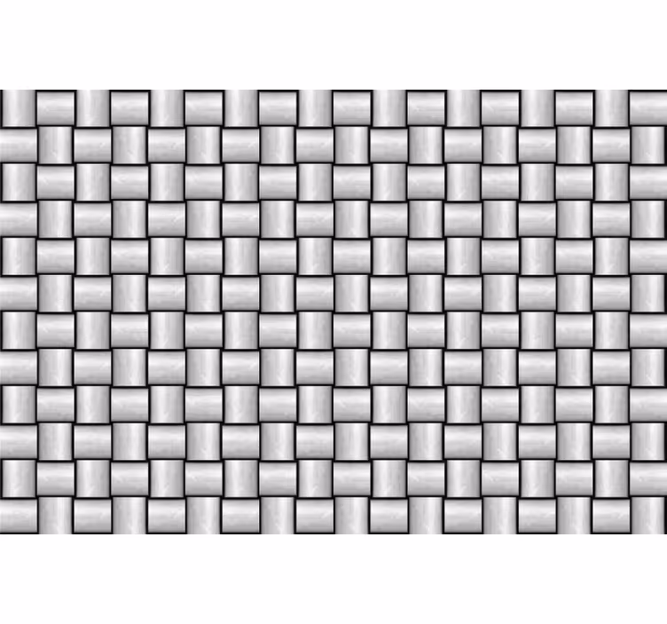 Office blind wooden planks with white gaps texture - TenStickers