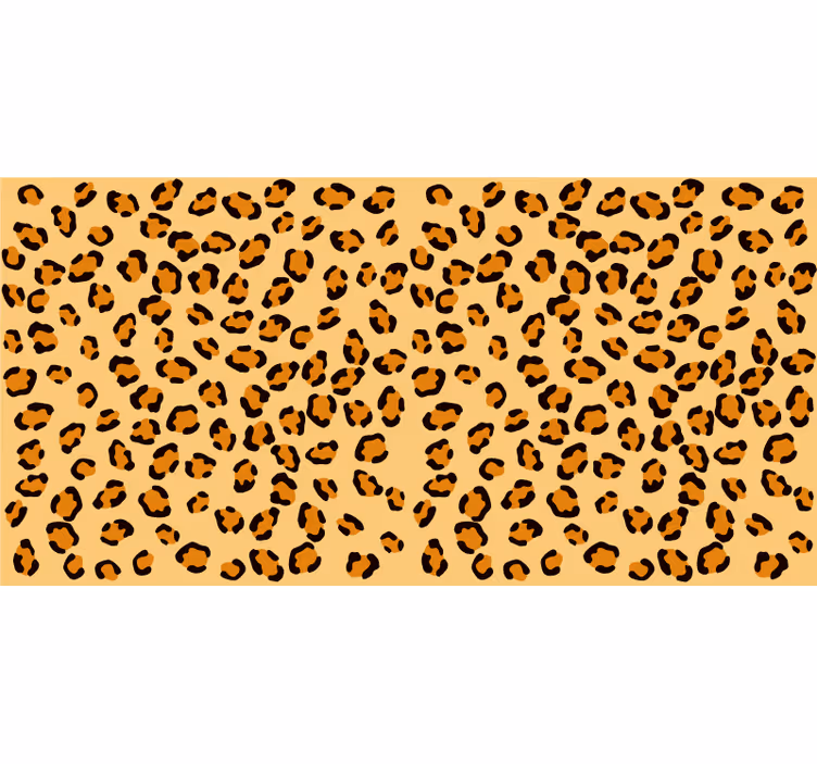 Cheetah print bedroom blind - TenStickers