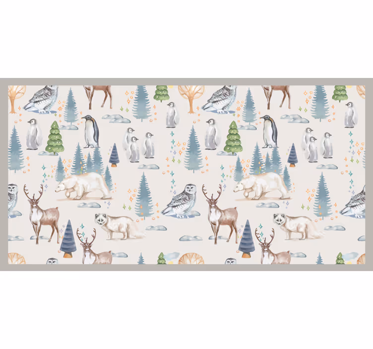 Childrens blind autumn forest - TenStickers