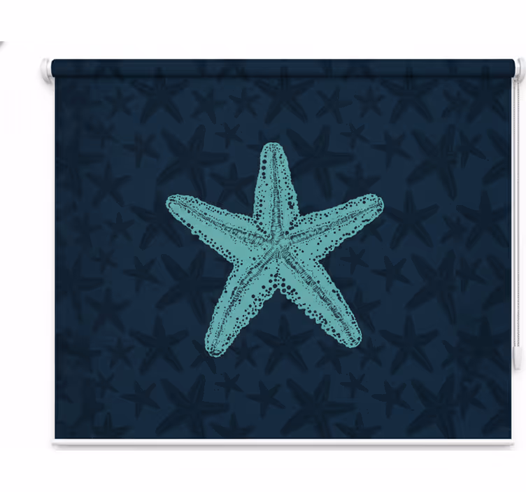 Childrens blind starfish bluetones - TenStickers