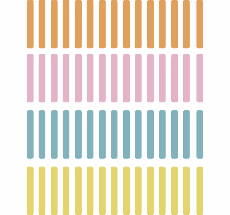 Teenage roller blind colorful confetti stickers - TenStickers