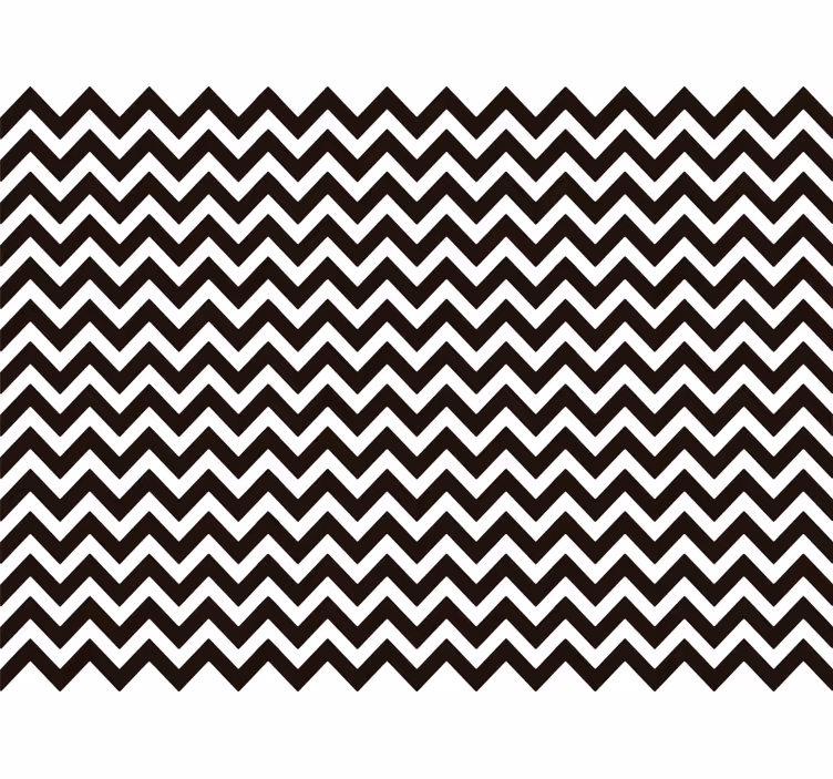 Teenage roller blind zigzag stripe pattern - TenStickers
