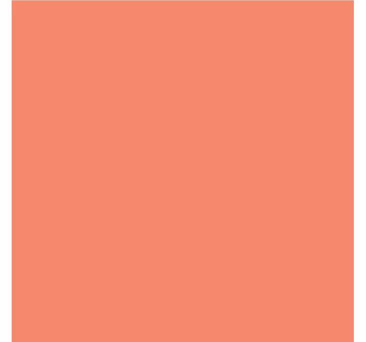 Teenage roller blind living coral square set - TenStickers
