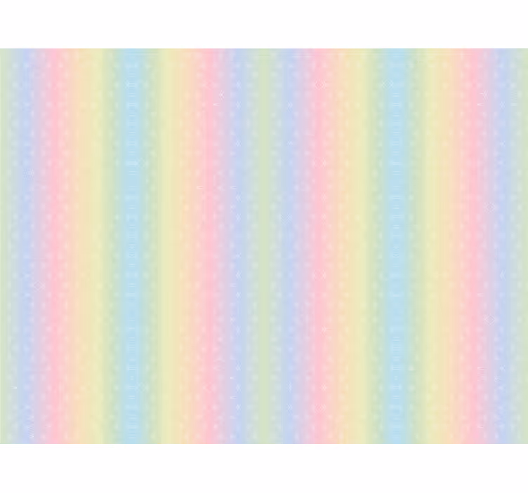 Teenage roller blind with pastel glitter rainbow sky - TenStickers