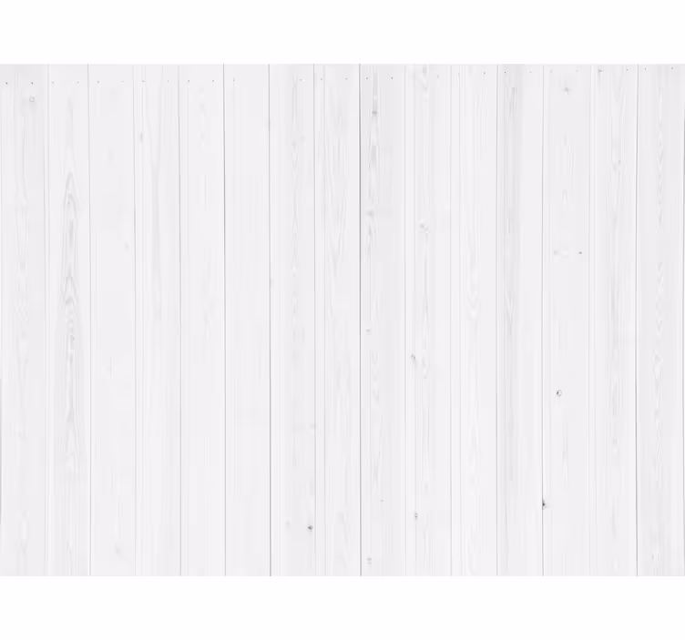 White blind with white wooden hamptons design - TenStickers
