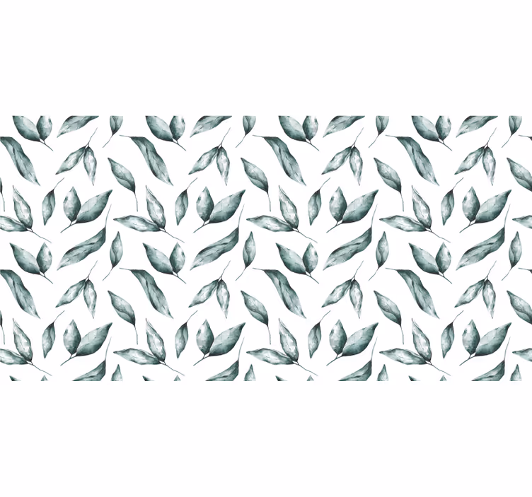 White blind green watercolor design - TenStickers