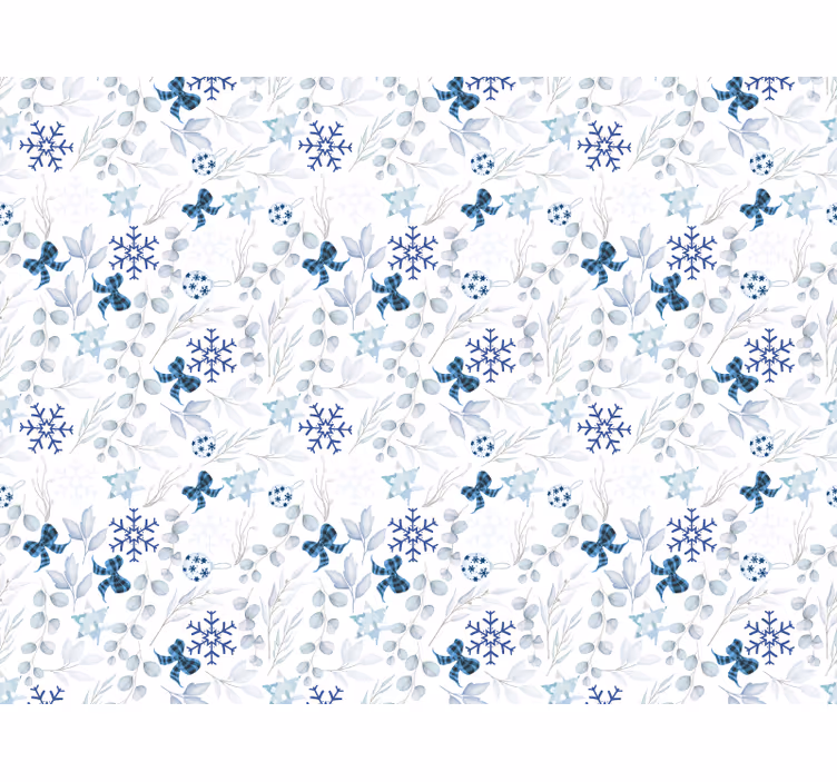 White blind for a festive christmas atmosphere - TenStickers