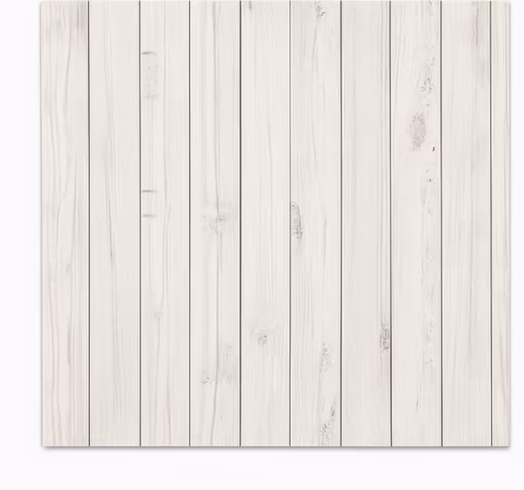 White blind in weathered white wood - TenStickers