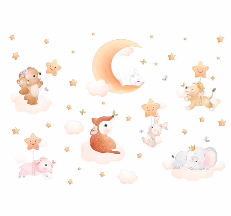 Nursery blind for sweet dreams - TenStickers