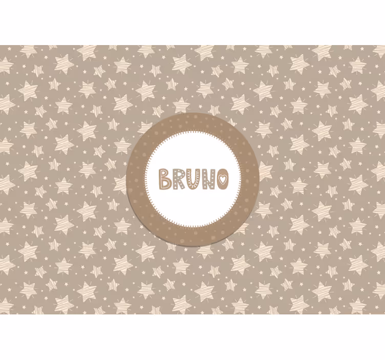 Nursery blind striped stars - TenStickers