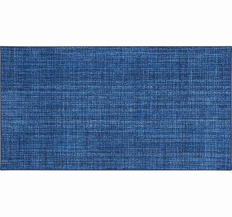 Blue fabric effect texture and pattern blind - TenStickers