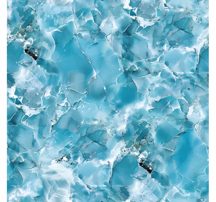Turquoise blue texture and pattern blind - TenStickers