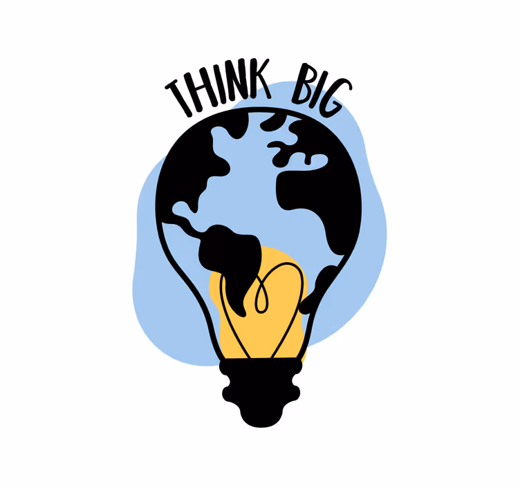 Office blind for a globe-shaped light design - TenStickers