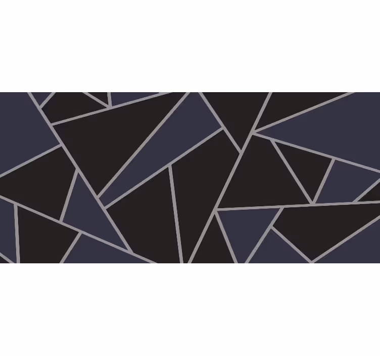 Black blind ivory marble tile - TenStickers