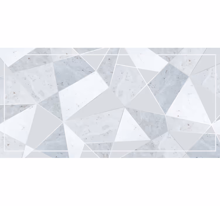 Grey blind abstract tile design - TenStickers