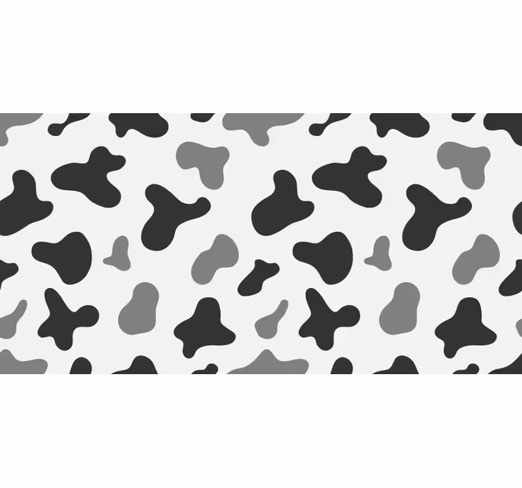 Grey blind with gray cow spots design - TenStickers