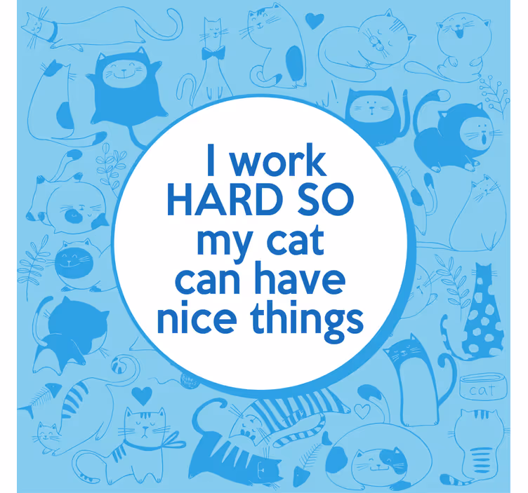 Office blind your pet is your best friend - TenStickers