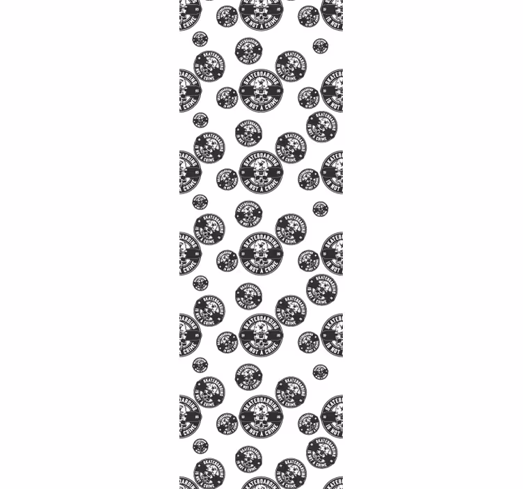 Teenage roller blind skate off - TenStickers