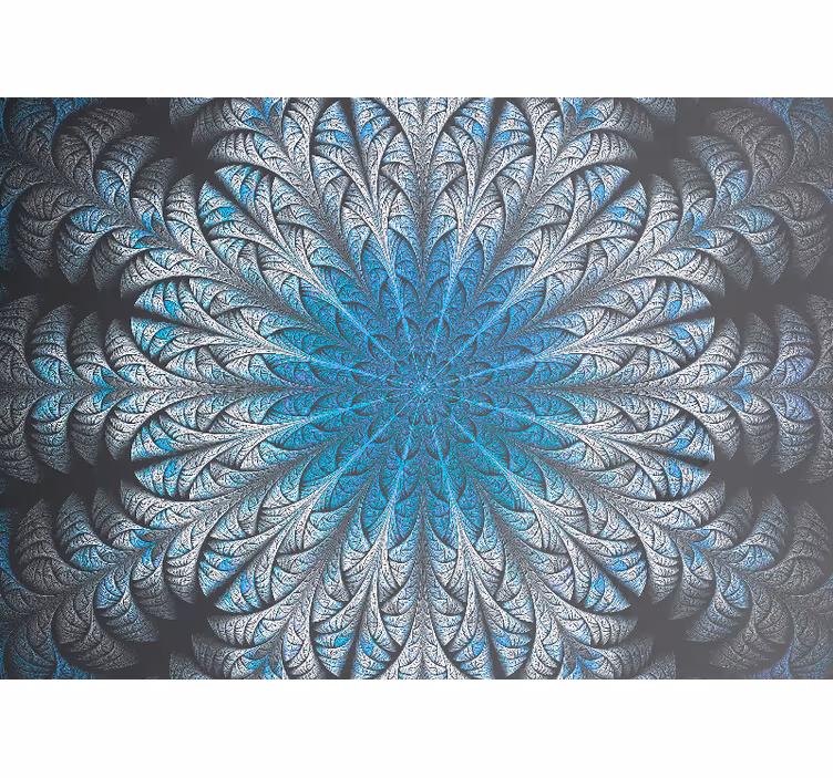 Zen blind misty mandala design - TenStickers
