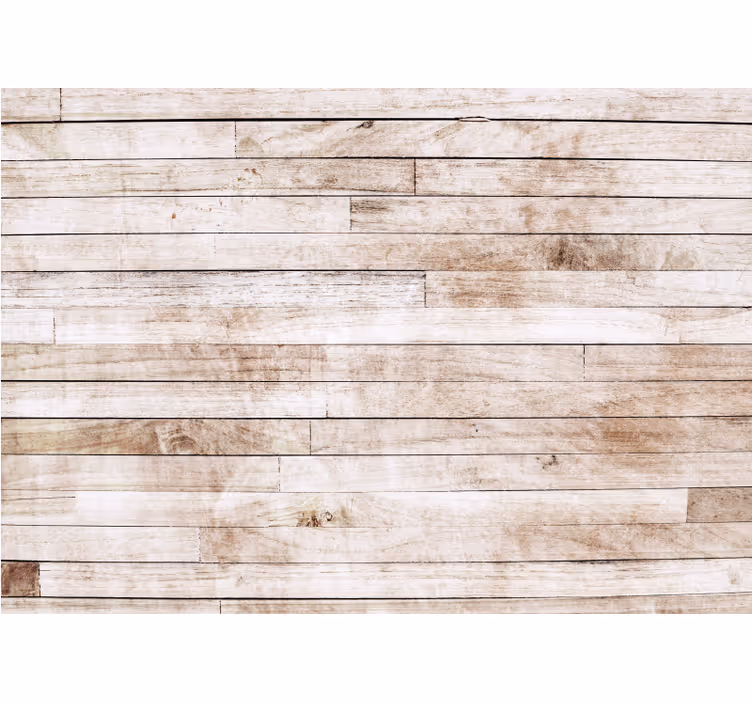 Outdoor blind in white vintage plank design - TenStickers