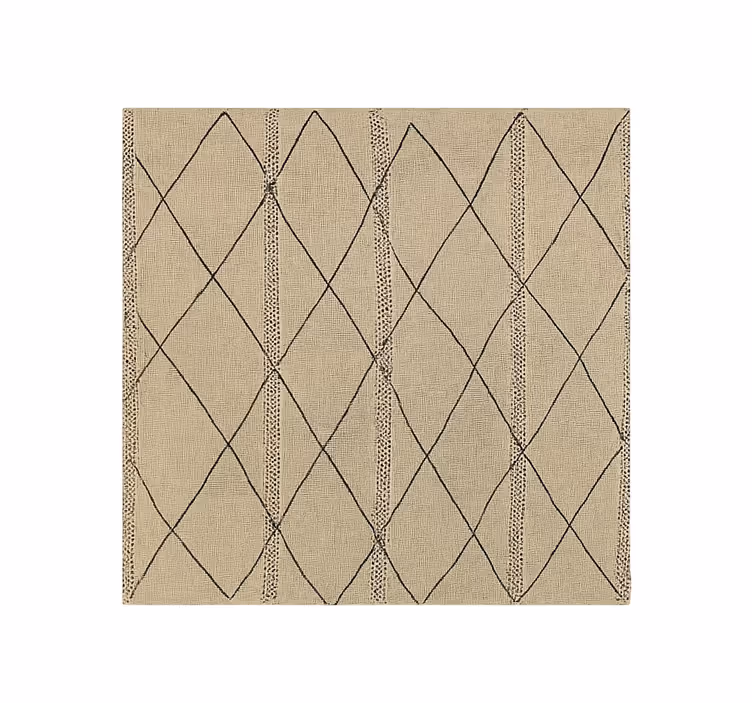 Outdoor blind with moroccan diamond pattern - TenStickers
