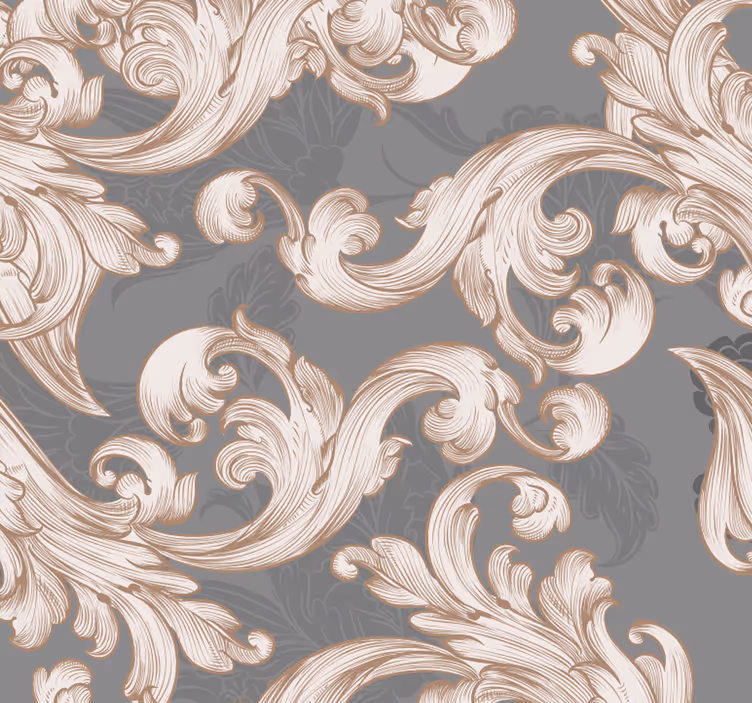 Outdoor blind wallpaper - beautiful gray - TenStickers