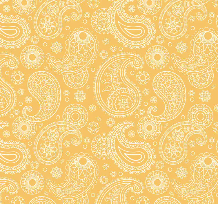 Outdoor blind in arabic paisley design - TenStickers